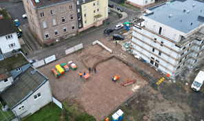 Mehrfamilienhaus Baustelle in St. Wendel